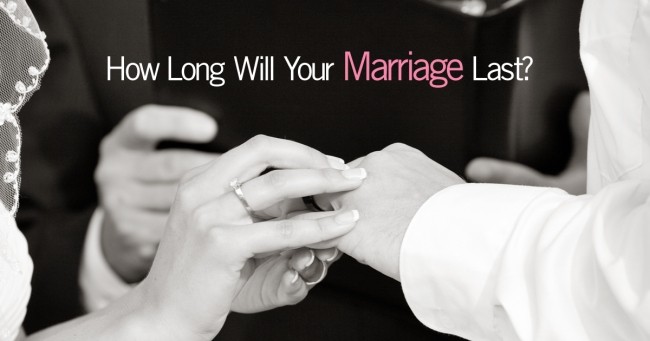 How Long Will Your MARRIAGE Last?